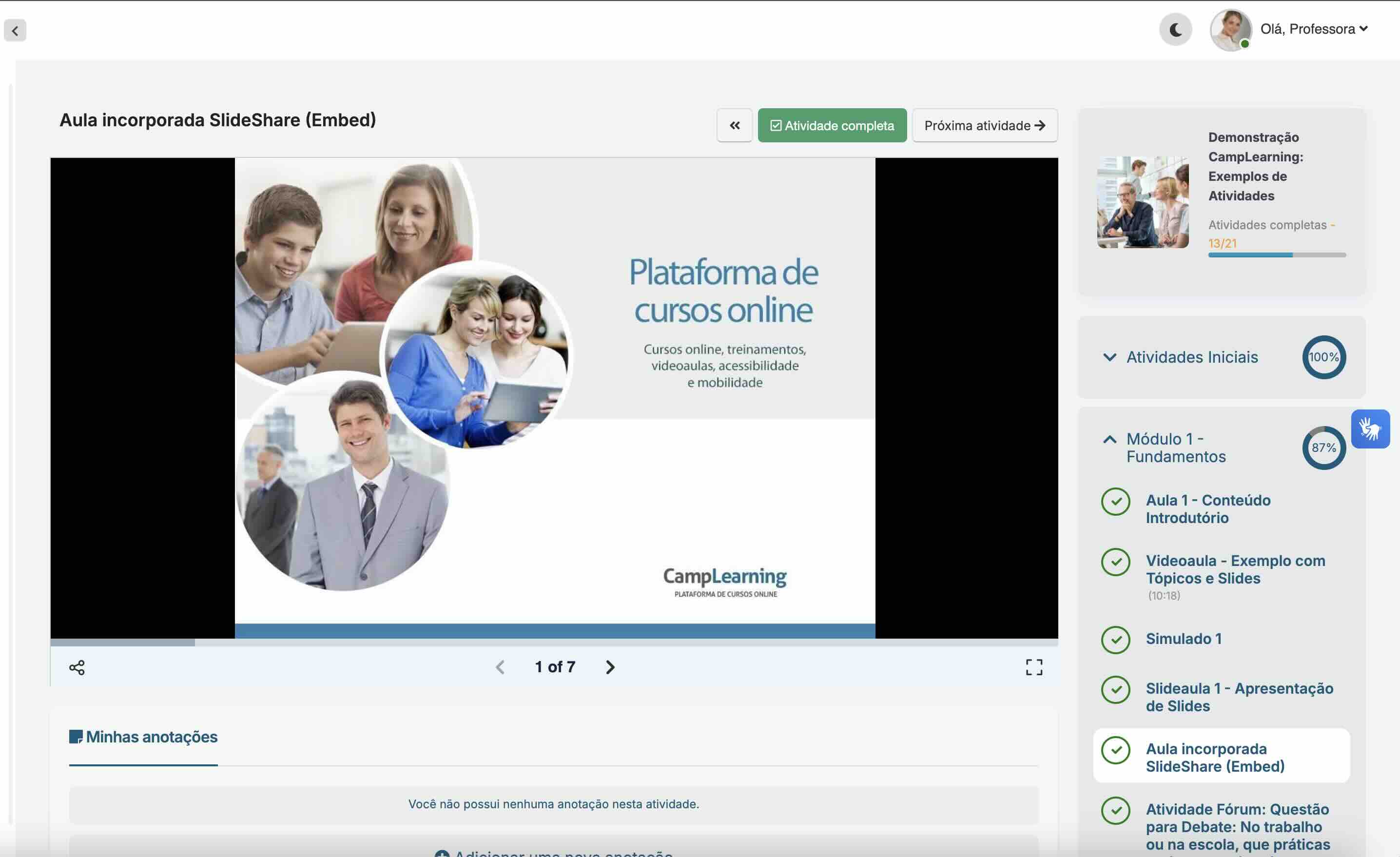 Plataforma para Conteúdos Corporativos
